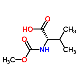 Suministro Ácido (S) -2 - ((metoxicarbonil) amino) -3-metilbutanoico CAS:74761-42-5