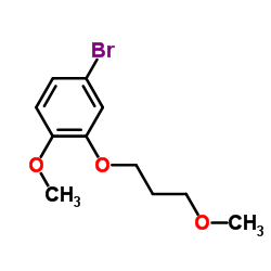 Suministro 4-bromo-1-metoxi-2- (3-metoxipropoxi) benceno CAS:173336-76-0