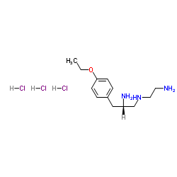 Suministro Trihidrocloruro de (2S) -1-N- (2-aminoetil) -3- (4-etoxifenil) propano-1,2-diamina CAS:221640-06-8