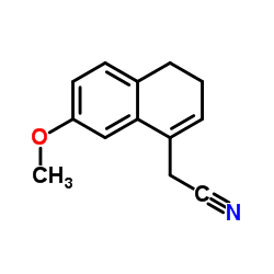 Suministro 2- (7-metoxi-3,4-dihidronaftalen-1-il) acetonitrilo CAS:861960-34-1