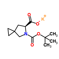 Suministro  (6S) - 5- Azaspiro [2.4] heptano- 5, ​​6- ácido dicarboxílico 5- (1, 1- dimetiletil) éster sal de potasio CAS:1441673-92-2
