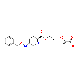 Suministro etil (2S, 5R) -5 - [(benciloxi) amino] piperidina-2-carboxilato de etanodioato CAS:1416134-48-9