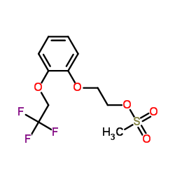 Suministro 2- (2- (2,2,2-trifluoroetoxi) fenoxi) etil metanosulfonato CAS:160969-03-9