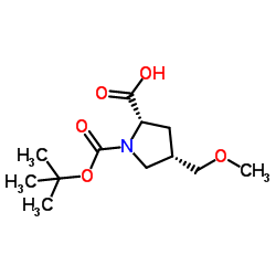 Suministro  Ácido (2S, 4S) -1- (terc-butoxicarbonil) -4- (metoximetil) pirrolidina-2-carboxílico CAS:1378388-16-9
