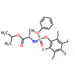 Suministro propan-2-il (2S) -2 - [[(2,3,4,5,6-pentafluorofenoxi) -fenoxifosforil] amino] propanoato CAS:1334513-02-8
