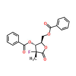 Suministro (2R) -2-desoxi-2-fluoro-2-metil-D-eritropentónico ácido 3,5-dibenzoato de gamma-lactona CAS:874638-80-9