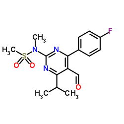 Suministro N- [4- (4-Fluorofenil) -5-formil-6- (1-metiletil) -2-pirimidinil] -N-metil-metanosulfonamida CAS:147118-37-4