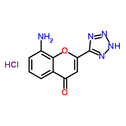 Suministro 8-amino-2- (2H-tetrazol-5-il) cromen-4-ona, hidrocloruro CAS:110683-23-3