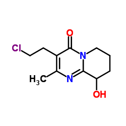 Suministro 3- (2-cloroetil) -6,7,8,9-tetrahidro-9-hidroxi-2-metil-4H-pirido [1,2-a] pirimidin-4-ona CAS:130049-82-0