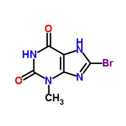 Suministro 8-bromo-3-metil-1H-purina-2,6 (3H, 7H) -diona CAS:93703-24-3
