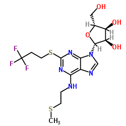 Suministro N6- (2-metiltioetil) -2- (3,3,3-trifluoropropiltio) adenosina CAS:163706-58-9