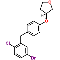 Suministro (3S) -3- [4 - [(5-bromo-2-clorofenil) metil] fenoxi] oxolano CAS:915095-89-5