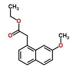 Suministro 2- (7-metoxinaftalen-1-il) acetato de etilo CAS:6836-21-1