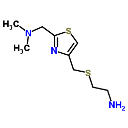Suministro  2 - [[2 - [(dimetilamino) metil] -1,3-tiazol-4-il] metilsulfanil] etanamina CAS:78441-62-0
