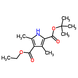 Suministro Ácido 3,5-dimetilpirrol-2,4-dicarboxílico 2-t-butil éster-4-etil éster CAS:86770-31-2