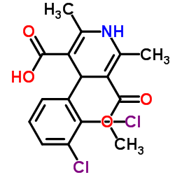Suministro Ácido 4- (2,3-diclorofenil) -5- (metoxicarbonil) -2,6-dimetil-1,4-dihidro-3-piridincarboxílico CAS:123853-39-4