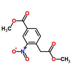 Suministro 4- (2-metoxi-2-oxoetil) -3-nitrobenzoato de metilo CAS:334952-07-7