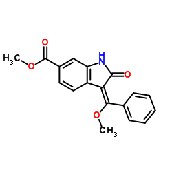 Suministro metil (E) -3- (metoxi (fenil) metileno) -2-oxoindolina-6-carboxilato CAS:1168150-46-6