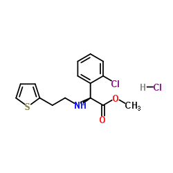 Suministro D - (+) - Clorhidrato de acetato de metil-alfa- (2-tieniletano) (2-clorofenil) acetato CAS:141109-19-5