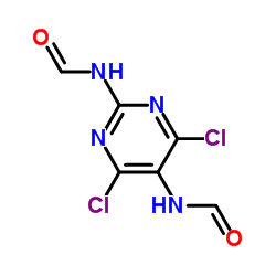 Suministro N, N '- (4,6-dicloropirimidina-2,5-diil) diformamida CAS:116477-30-6