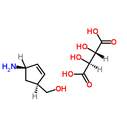 Suministro [(1S, 4R) -4-aminociclopent-2-en-1-il] metanol, ácido (2S, 3S) -2,3-dihidroxibutanodioico CAS:229177-52-0