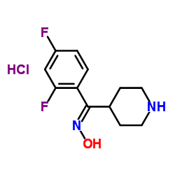 Suministro (2,4-difluorofenil) -4-piperidilmetanona clorhidrato de oxima CAS:135634-18-3