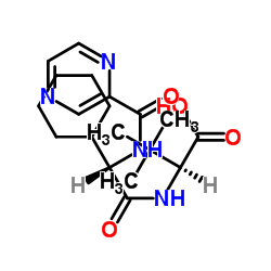 Suministro Ácido (2S) -2 - [[(2S) -2-ciclohexil-2- (pirazina-2-carbonilamino) acetil] amino] -3,3-dimetilbutanoico CAS:402958-96-7