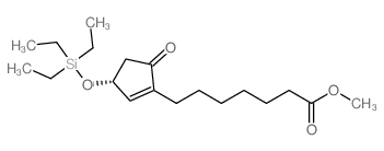 Suministro 7- (5-oxo-3 - ((trietilsilil) oxi) ciclopento-1-en-1-il) heptanoato de (R) -metilo CAS:118456-54-5