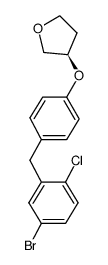 Suministro (R) -3- (4- (5-broMo-2-clorobencil) fenoxi) tetrahidrofurano CAS:915095-90-8