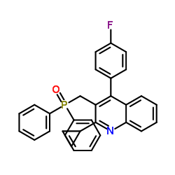 Suministro 2-ciclopropil-3 - [(difenilfosfinil) metil] -4- (4-fluorofenil) quinolin CAS:146578-99-6