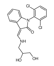Suministro (3Z) -1- (2,6-diclorofenil) -3 - [(2,3-dihidroxipropilamino) metilideno] indol-2-ona CAS:172371-96-9