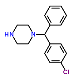 Suministro 1- (4-clorobenzhidril) piperazina CAS:303-26-4