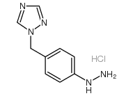 Suministro 1 - [(4-Hidrazinofenil) metil] -1H-1,2,4-triazol clorhidrato CAS:154748-67-1