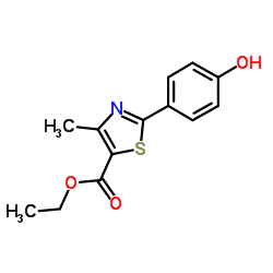 Suministro 2- (4-hidroxifenil) -4-metil tiazol-5-carboxilato de etilo CAS:161797-99-5