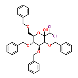Suministro (3R, 4S, 5R, 6R) -2- (diclorometil) -3,4,5-tris (fenilmetoxi) -6- (fenilmetoximetil) oxan-2-ol CAS:140658-50-0