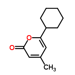 Suministro 6-ciclohexil-4-metil-2H-piran-2-ona CAS:14818-35-0