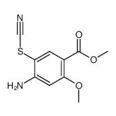 Suministro 4-amino-2-metoxi-5-tiocianatobenzoato de metilo CAS:59168-56-8