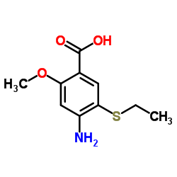 Suministro Ácido 4-amino-5-etilsulfanil-2-metoxibenzoico CAS:71675-86-0