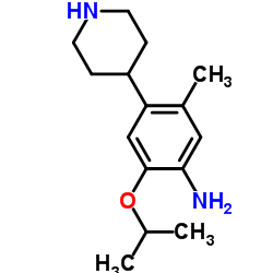 Suministro 2-isopropoxi-5-metil-4- (piperidin-4-il) anilina CAS:1035230-24-0