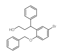 Suministro 3- (5-bromo-2-fenilmetoxifenil) -3-fenilpropan-1-ol CAS:156755-25-8