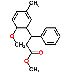 Suministro 3- (2-metoxi-5-metilfenil) -3-fenilpropanoato de metilo CAS:124937-62-8