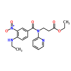 Suministro 3- (4- (metilamino) -3-nitro-N- (piridin-2-il) benzamido) propanoato de etilo CAS:429659-01-8