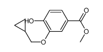 Suministro 3- (ciclopropilmetoxi) -4-hidroxibenzoato de metilo CAS:848574-60-7