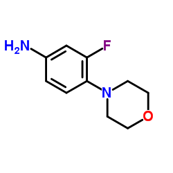 Suministro 3-fluoro-4-morfolinoanilina CAS:93246-53-8