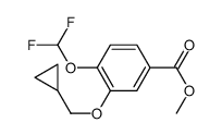 Suministro 3- (ciclopropilmetoxi) -4- (difluorometoxi) benzoato de metilo CAS:680184-57-0