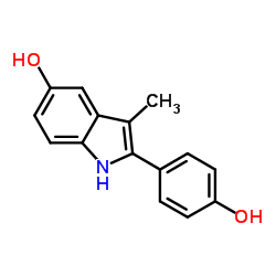 Suministro 2- (4-hidroxifenil) -3-metil-1H-indol-5-ol CAS:91444-54-1