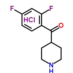 Suministro Clorhidrato de 4- (2,4-difluorobenzoil) -piperidina CAS:106266-04-0