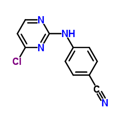 Suministro 4 - [(4-cloro-2-pirimidinil) amino] -benzonitrilo CAS:244768-32-9