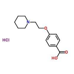 Suministro Clorhidrato de ácido 4- [2- (1-pipiridina) etoxibenzoico CAS:84449-80-9