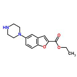 Suministro 5- (piperazin-1-il) benzofuran-2-carboxilato de etilo CAS:163521-20-8